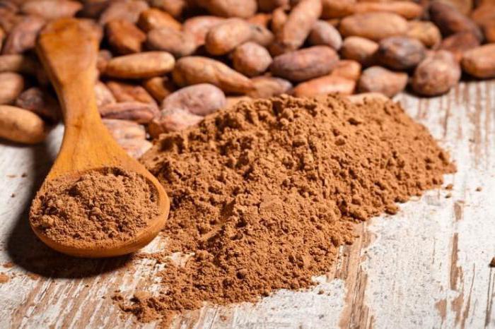 Propiedades útiles del cacao. ¿Cuántos gramos hay en una cucharada?