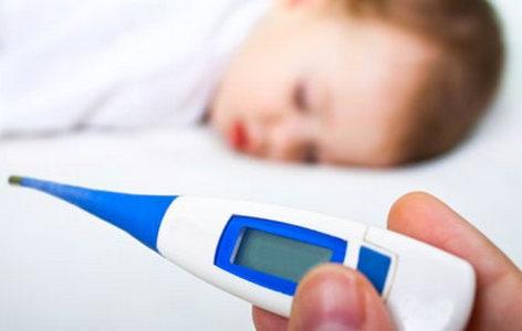 Alta temperatura sin síntomas en un niño